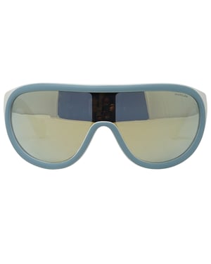 Moncler ML0047 86C witte zonnebril