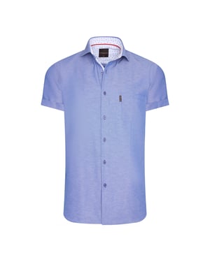Cappuccino Italia Short sleeve blouse royal