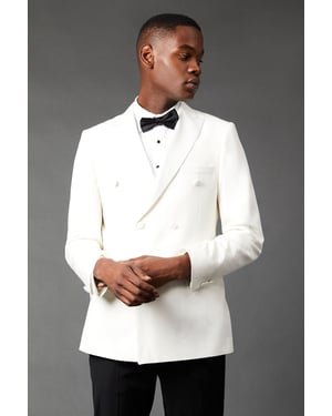 Double Breasted Tuxedo Jacket