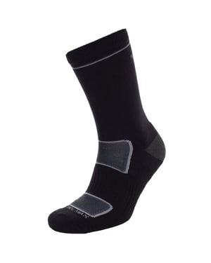 Trespass Heren Rizzle Eco Sokken (Zwart)