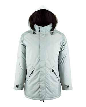 SOLS Unisex Volwassenen Robyn Gewatteerd Jasje (Metaalgrijs)