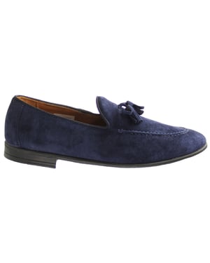 Hackett Tassel Roll Mens Blue Shoes