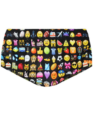 Maru Icon Pacer Emoji Mens Multicoloured Jammer