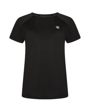 Dare 2B Dames/dames Corral T-shirt (Zwart/Zwart)
