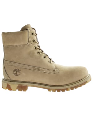 Timberland Premium 6 Inch Beige Womens Boots
