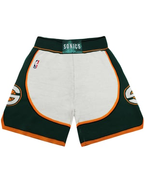 Mitchell & Ness x CLOT NBA Seattle Supersonics Gebreide Shorts