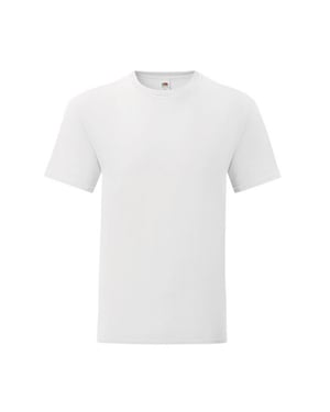 Fruit of the Loom Heren Iconisch 150 T-Shirt (Wit)