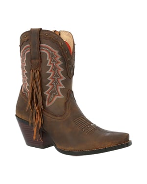 Durango Crush Leder Vrouwen Pecan Laarzen