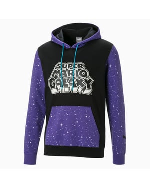 Puma Super Mario Nintendo Zwart Paars Hoodie 589098 02