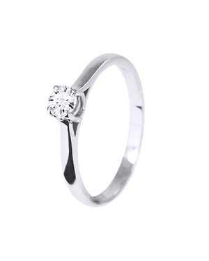 DIADEMA - Ring - Diamanter - Single Cut Kvalitet - Vitguld