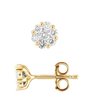 DIADEMA - Örhängen - Prestige Jewelery - Diamanter - Gult guld