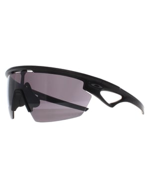 Oakley Wrap Unisex Mat Zwart Prizm Zwart Gepolariseerd Sphaera