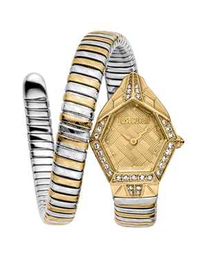 Just Cavalli JC1L303M0055 Ornato Snake Analog Watch for Women