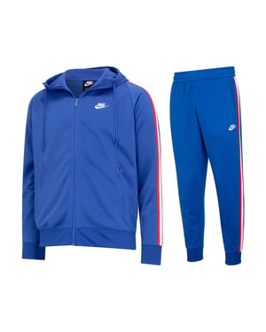 Nike Sportswear Tribute Full Zip Tracksuit in Blue