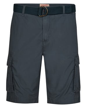 Petrol Industries - Heren Cargoshort met riem - Grijs