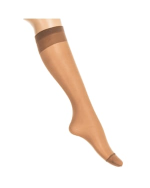 Transparent high-top socks 2442 women