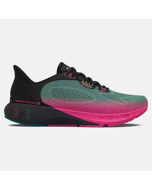 Under Armour Machina 3 Daylight Heren Zwart/Roze Hardlooptrainers