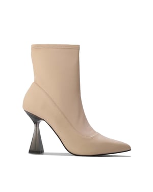 Women's Ted Baker Liya Leather Ankle Boots in Natural