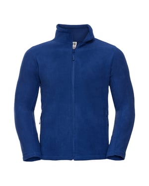 Russell Heren Full Zip Outdoor Fleece Jacket (Helder Koninklijk)