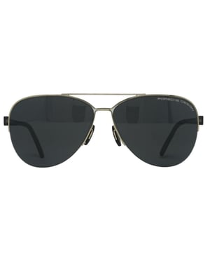 Porsche Design P8676 D 60 Gold Sunglasses