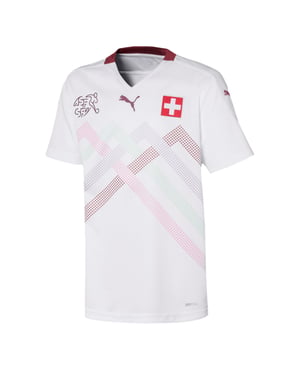 Puma SFV Away Kids White Shirt Replica
