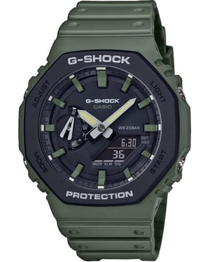 Casio G-shock Men's Green Watch GA-2110SU-3AER