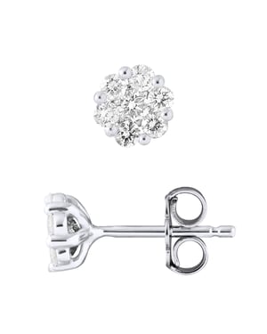 DIADEMA - Earrings - Prestige Jewelery - Diamonds - White Gold