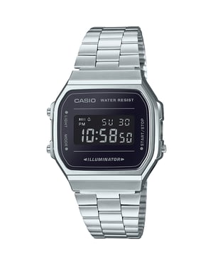 Casio Casio Retro Unisex's Silver Watch A168WEM-1EF