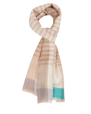 'Nebula' Cashmere & Merino Wool Neckerchief
