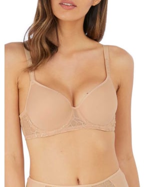 Lisse Moulded Spacer Bra - Beige