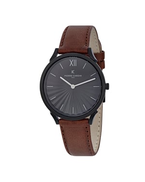 Pierre Cardin Pigalle Plissée Unisex Horloge Bruin CPI.2007