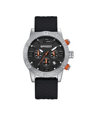 Breed Double Agent Chronograaf Horloge met Datum