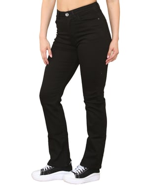 Enzo | Bootcut Jeans voor dames - Zwart