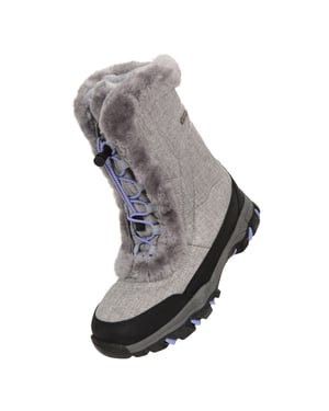Mountain Warehouse Snowboots Kinderen/Kinderen Ohio (Donkergrijs)