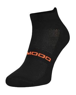 Comodo - Unisex Merino Wool Running Socks | Lightweight Sport Socks - Black