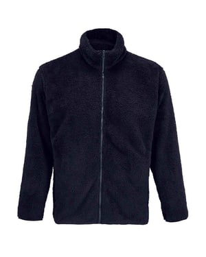 SOLS Vink Fluffy Jacket voor volwassenen (Marine)