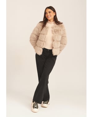 Soft Touch Fur Jacket