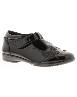 Princess Stardust Girls Shoes School Infants Esme black