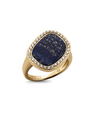 Orphelia Dames 925 Sterling Zilveren Ring - Goud ZR-7468