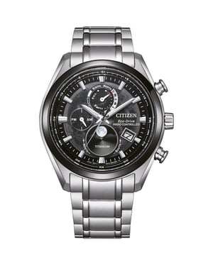 Citizen Tsuki-yomi Men's Silver Watch BY1018-80E