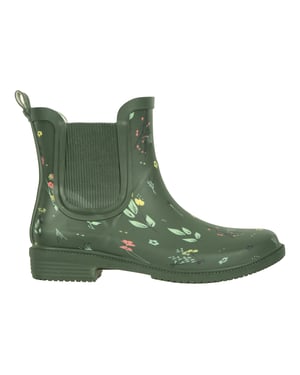 Mountain Warehouse Dames/Dames Bloemen Rubber Enkellaarsjes (Donkere Khaki)