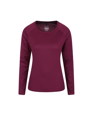Mountain Warehouse Dames/Dames Endurance Top met lange mouwen (Roze)