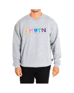 Heren sweatshirt met lange mouwen en ronde hals TMF304-FP538