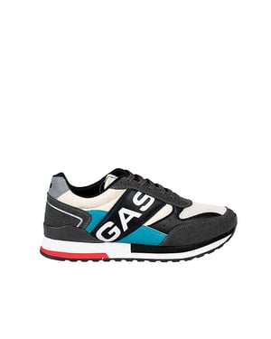 Gas Sneaker Yohn MIX2 Herr Grå