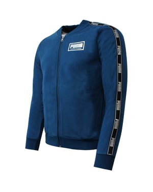 Puma Holiday Pack Bomberjacka Taped Logo Blå Träningsoverall 581767 38