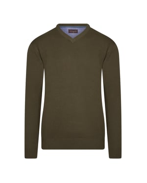 Cappuccino Italia Tröjor Pullover Armégrön