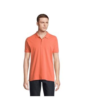 SOLS Heren Planet Poloshirt (Pop Oranje)
