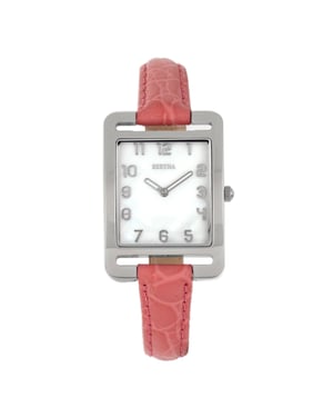 Bertha Marisol Zwitsers MOP horloge met leren band