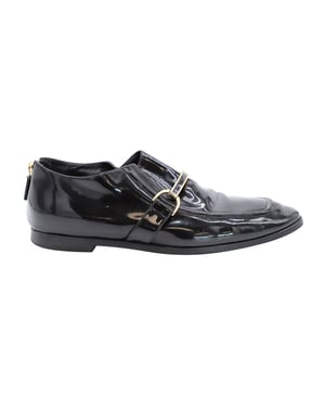 Stella McCartney Morgana Loafers i svart lackläder