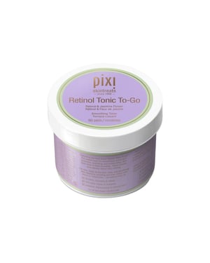 Pixi Skintreats Retinol Tonic To Go Smoothing Toner Pads - 60 Pads